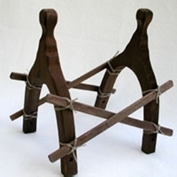 Bild von Kamelsattel aus Holz gross
