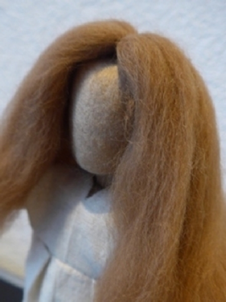 Bild von Perücke Alpaka hellbraun/blond