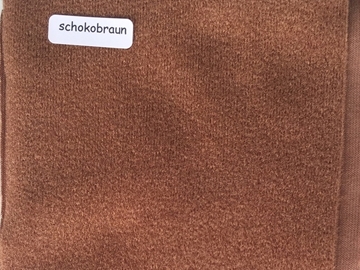 Bild von Duvetine schokobraun 100 x 120cm