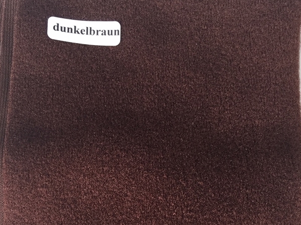 Bild von Duvetine dunkelbraun 30 x 120cm