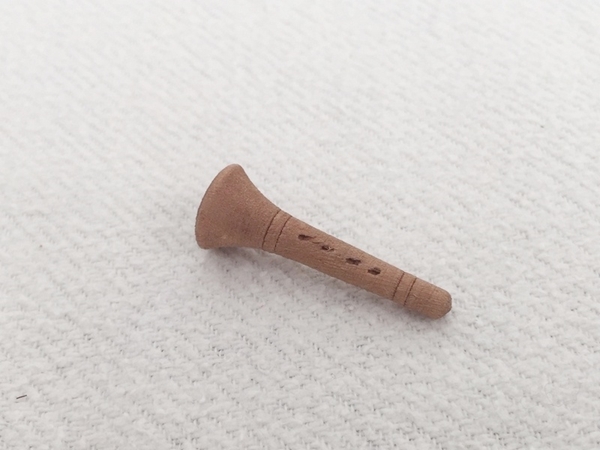 Bild von Minitrompete 3 cm lang aus Holz