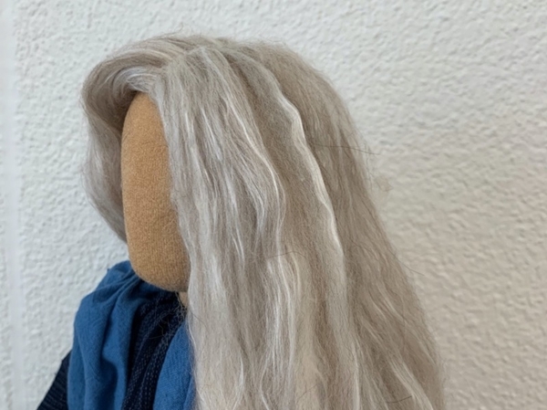 Bild von Perücke meliert beige-blond