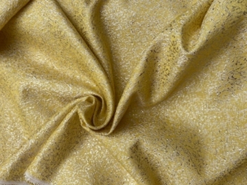 Bild von Königsstoff gelb/gold 40x72cm