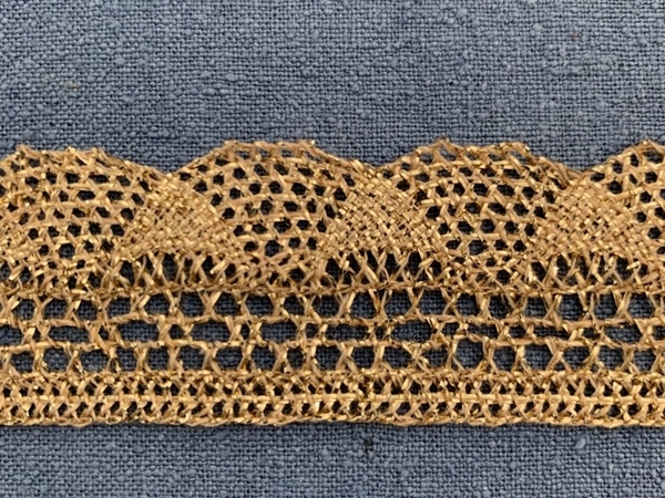 Bild von Brokatband Gold 30mm breit