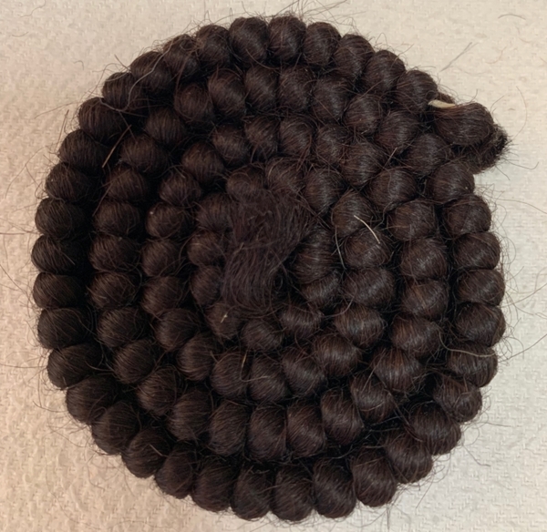 Bild von Kreppwollhaar dunkelbraun                            NUR SOLANGE VORRAT!!