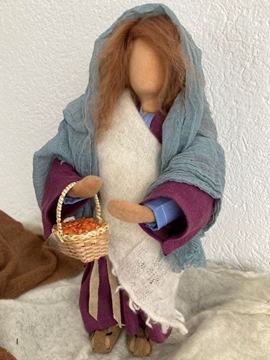 Bild von Frau 28cm gross