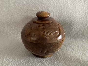 Bild von Specksteindose rund