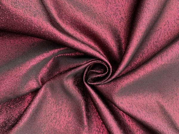 Bild von Königsstoff  rot/schwarz 40x78cm