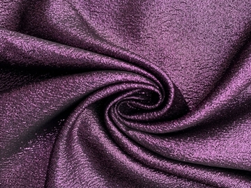 Bild von Königsstoff  violett/schwarz 40x74cm