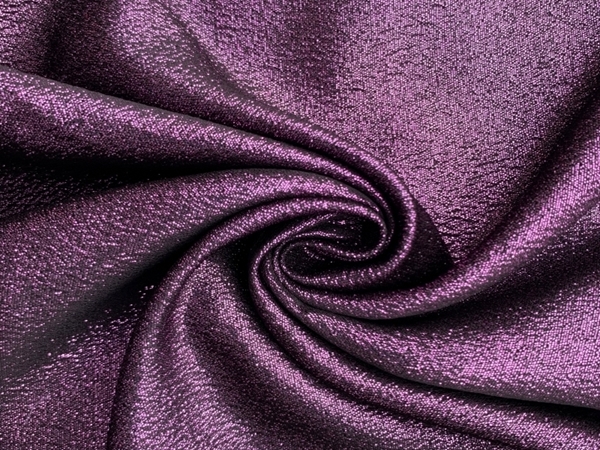 Bild von Königsstoff  violett/schwarz 40x74cm